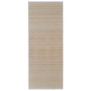 Covor din bambus, 100 x 160 cm, natural - Img 2