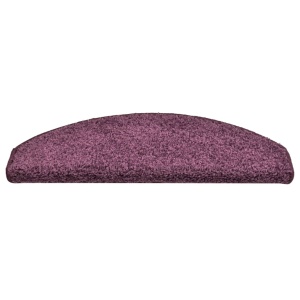 Covorașe pentru trepte scară, 15 buc. violet inchis, 65x21x4 cm - Img 8