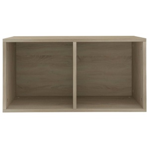 Cutie depozitare vinyl-uri, stejar Sonoma, 71 x 34 x 36 cm, PAL - Img 4