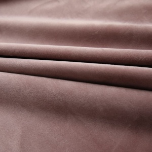 Draperii opace 2 buc. roz antichizat 140x175 cm catifea cârlige - Img 3