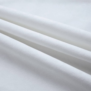 Draperii opace cu inele metalice 2 buc. alb-ivoriu 140x225 cm - Img 3