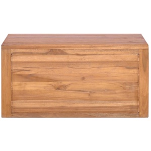 Dulap de baie suspendat, 60 x 45 x 30 cm, lemn masiv de tec - Img 5