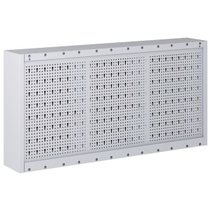 Dulap de scule de perete, gri & negru, metal, stil industrial - Img 4