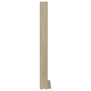 Dulap pentru CD-uri, stejar Sonoma, 102 x 23 x 177,5 cm, PAL - Img 7