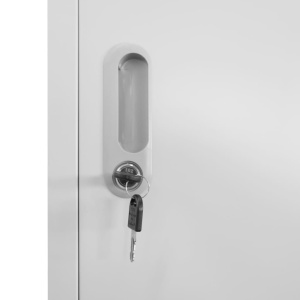 Dulap vestiar cu 2 compartimente 38x45x180 cm - Img 6