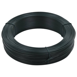 Fir de tensionare pentru gard 250 m 1,4/2 mm verde inchis, oțel
