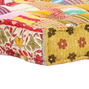 Fotoliu puf, 100 x 100 x 20 cm, model petice, material textil - Img 6