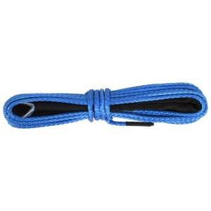Frânghie de troliu, albastru, 5 mm x 9 m - Img 2