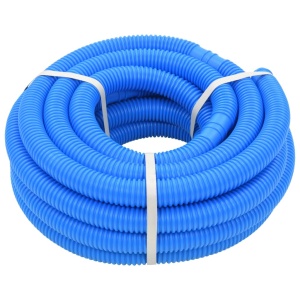 Furtun de piscină cu cleme, albastru, 38 mm, 12 m - Img 2
