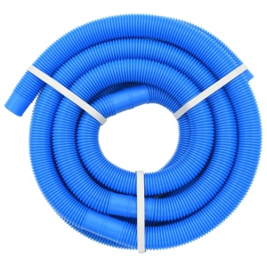 Furtun de piscină cu cleme, albastru, 38 mm, 6 m - Img 3