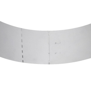 Gard de gazon, 15 buc., 100 x 20 cm, oțel galvanizat - Img 9