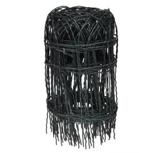 Gard delimitare grădină fier vopsit electrostatic 25 x 0,4 m - Img 2
