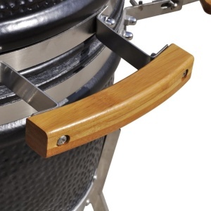 Grătar Kamado cu afumătoare din ceramică 81 cm - Img 6