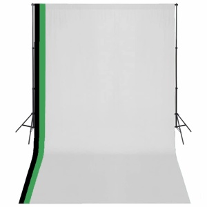 Kit studio foto cu 3 decoruri și ramă ajustabilă, 3 x 5 m