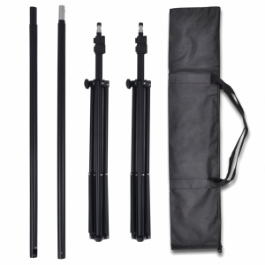 Kit studio foto cu 3 decoruri și ramă ajustabilă, 3 x 5 m - Img 4