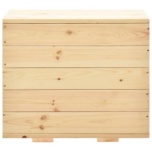 Ladă de depozitare, 60 x 54 x 50,7 cm, lemn masiv de pin - Img 4