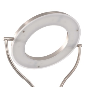 Lampă de podea, argintiu, 180 cm, 18 W, reglabilă - Img 4