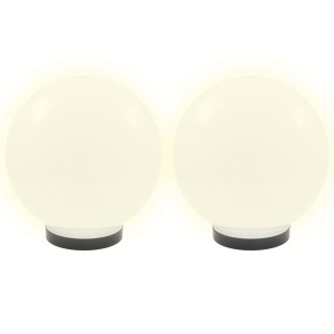 Lămpi glob cu LED, 4 buc., 25 cm, PMMA, sferic - Img 3
