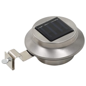 Lămpi solare de exterior cu LED, 6 buc., alb, 12 cm, rotund - Img 3