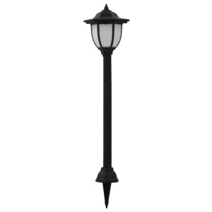 Lămpi solare de exterior cu LED, 6 buc., negru - Img 3