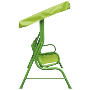 Leagăn pentru copii, verde - Img 3