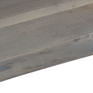 Masă cafea, muchii naturale gri 115x60x40 cm, lemn masiv acacia - Img 4