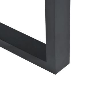 Masă consolă Lemn de tec 100 x 35 x 75 cm - Img 11