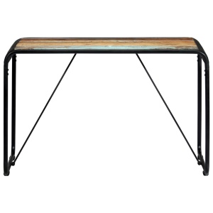 Masă de bucătărie, 118 x 60 x 76 cm, lemn masiv reciclat - Img 2