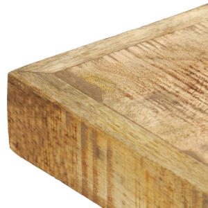 Masă de bucătărie, 120x60x75 cm, lemn masiv de mango nefinisat - Img 4