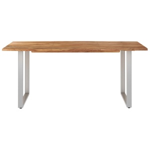 Masă de bucătărie, 180 x 90 x 76 cm, lemn masiv de acacia - Img 3