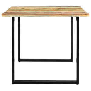 Masă de bucătărie, 180 x 90 x 76 cm, lemn masiv reciclat - Img 4