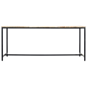 Masă de bucătărie, 180x90x75 cm, lemn masiv de mango nefinisat - Img 8
