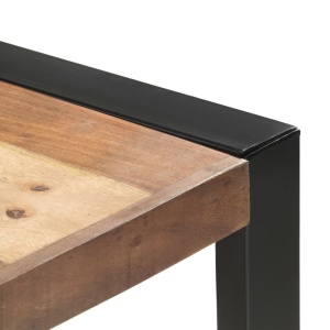 Masă de bucătărie 200x100x75 cm lemn masiv cu finisaj sheesham - Img 8