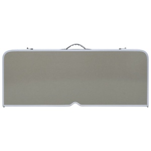 Masă de camping pliabilă cu 4 scaune, oțel și aluminiu - Img 6