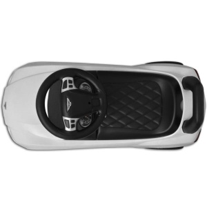 Mașină pentru copii fără pedale Bentley Alb - Img 3