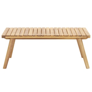Măsuță de cafea de grădină, 90x55x35 cm, lemn masiv acacia - Img 2
