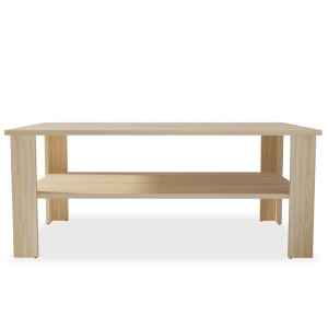 Măsuță de cafea din PAL, 100 x 59 x 42 cm, culoarea stejarului - Img 4