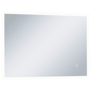 Oglindă cu LED de perete de baie cu senzor tactil, 100 x 60 cm - Img 4