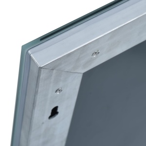 Oglindă cu LED de perete pentru baie, 80 x 60 cm - Img 5