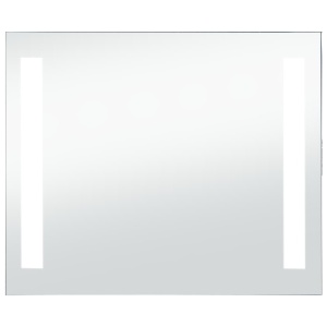 Oglindă de perete de baie cu LED, 60 x 50 cm - Img 2