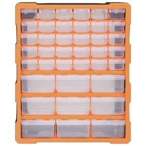 Organizator cu 39 de sertare, 38 x 16 x 47 cm - Img 4