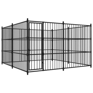 Padoc de exterior pentru câini, 300 x 300 x 185 cm