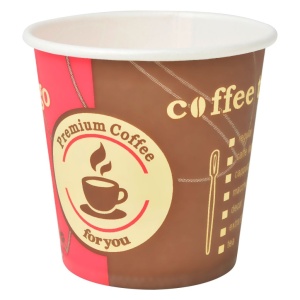 Pahare de unică folosință pentru cafea 1000 buc. 120 ml (4 oz) - Img 2
