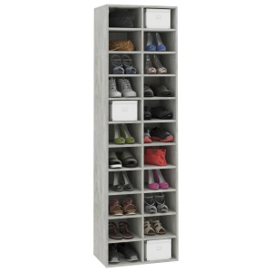 Pantofar, gri beton, 54x34x183 cm, PAL - Img 3