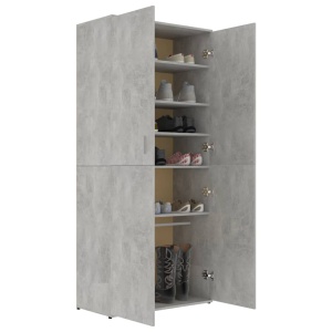 Pantofar, gri beton, 80 x 39 x 178 cm, PAL - Img 4