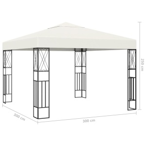 Pavilion, crem, 3 x 3 m, material textil - Img 5