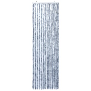 Perdea pentru insecte, argintiu, 56x185 cm, Chenille - Img 4