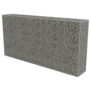Perete gabion cu capace, 300 x 50 x 150 cm, oțel galvanizat - Img 3