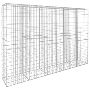 Perete gabion cu capace, 300 x 50 x 200 cm, oțel galvanizat - Img 2