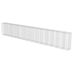 Perete gabion cu capace, 900 x 50 x 150 cm, oțel galvanizat - Img 2